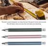 3pcs Blue Pink Green Mechanical Carpenter Pencil 5.6mm Lead Automatic Clutch Pencil  Art Sketching