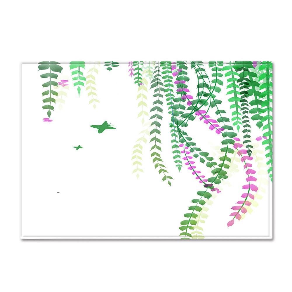 Textured Large Carpet Feather Wind Bedroom Floor Mat