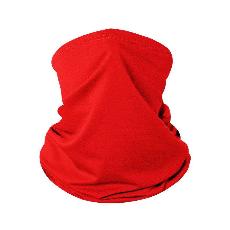 Summer Outdoor Cycling Milk Silk Face Mask: Sun Protection Neck Gaiter, Multifunctional Headscarf, Neck Warmer