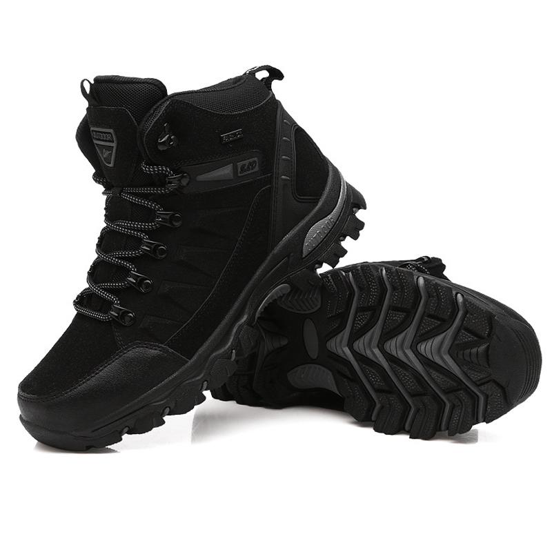 XIANGGUAN Winter Men's Outdoor Sport Shoes Climbing Boots Men Anti Slip Sport Shoes Men Hiking Shoes Warm Trekking Shoes Women