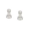 Aluminum 1/4inch Camera Long Screw Hexagonal Screw for Camera Tripod Monopod Baseplate Quick Release Plate Accessories