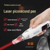 Portable Picosecond Laser Pen for Tattoo, Freckle, and Eyebrow Removal with Red & Blue Light