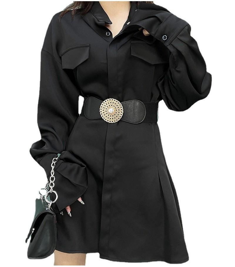 Fashionable Women's Decorative Waist Belt In Faux Leather Ideal For Year-round Wear