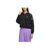 adidas Neo Graphic Letter Print Hoodie Women Hoodie Black IA6807