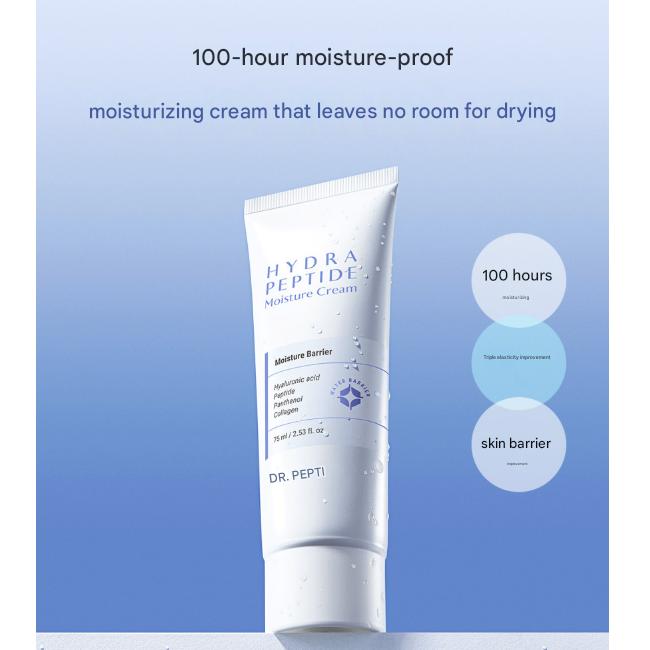Dr. Pepti Hydra Peptide Moisture Cream (75 ml) (3 Options)