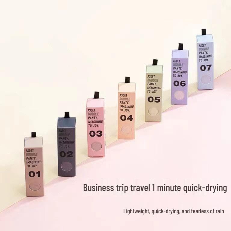 

Губная помада Трусики: Ультратонкие бесшовные трусы-слипы средней посадки из ледяного шелка с антибактериальным эффектом One Size: 40-65 kg