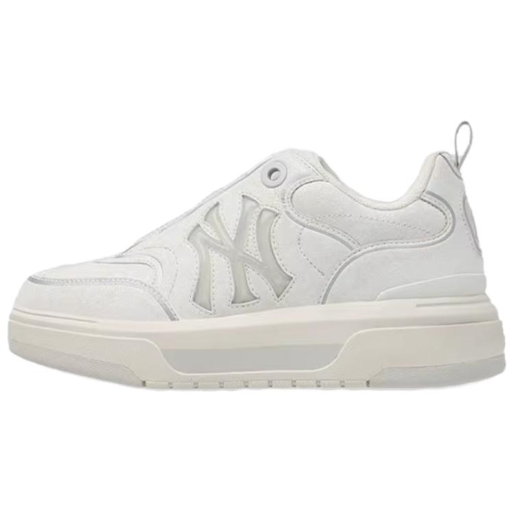 

New MLB Anti Slip Wear Resistant Low Top Skateboard Shoes Unisex White 3ASXCHV4N-50WHS 44