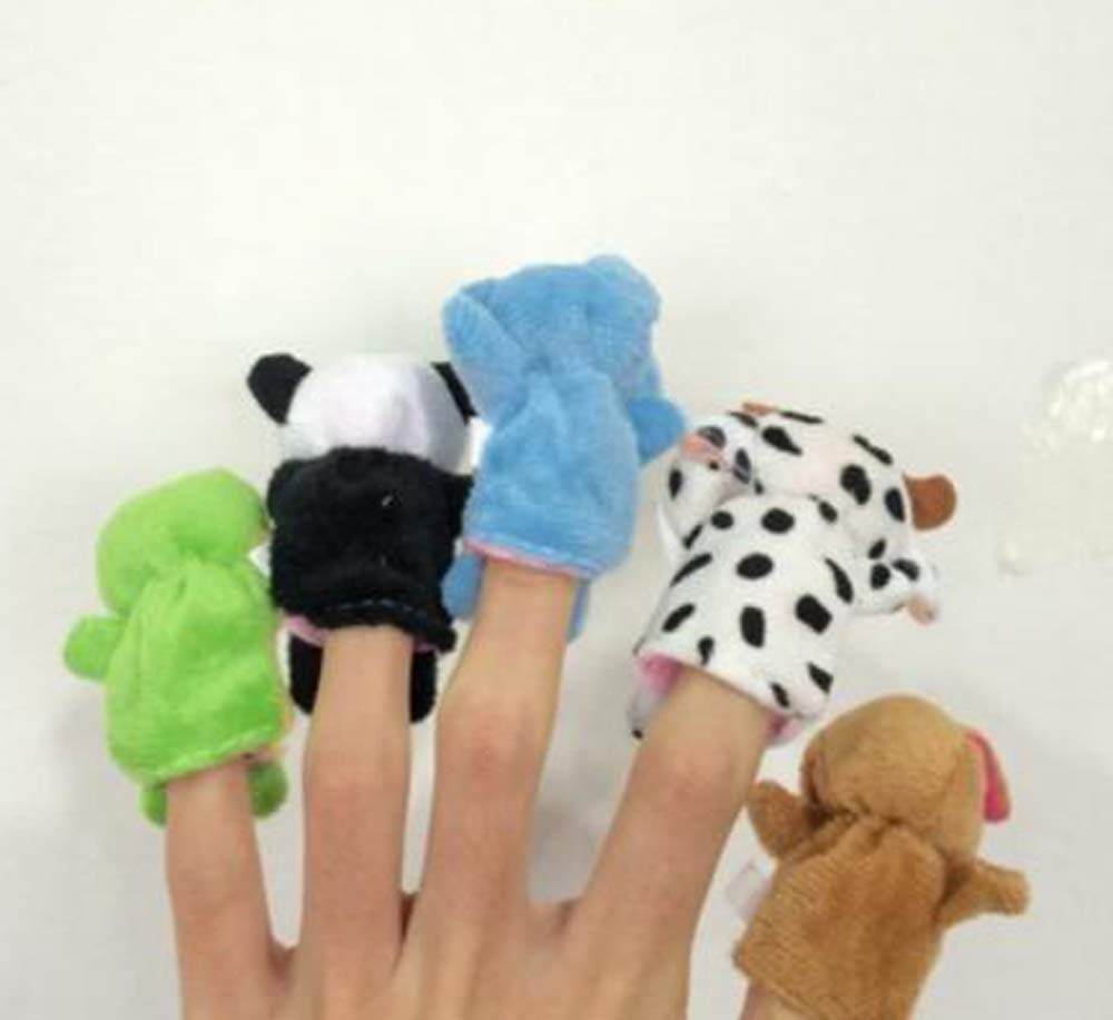 HJ Animal Finger Puppet Set, Finger Puppets, Finger Animals, Finger Plush Toys, Educational Finger Puppets, Develops Imagination, Fabric Finger