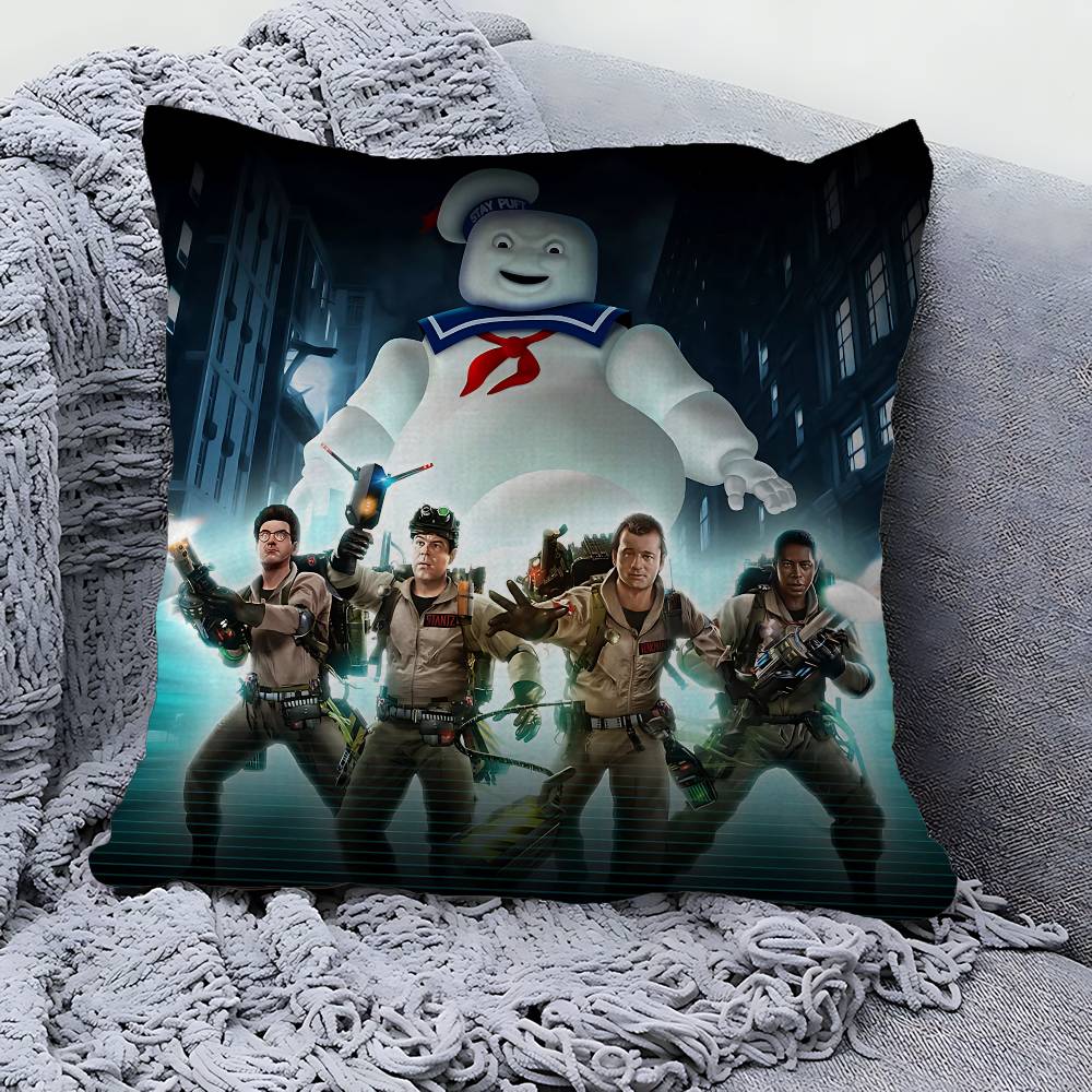 Horror Movie G-Ghostbusters Cartoon Pillow Cover Sofa Cushion Cover Home Room Decoration Children Gift
