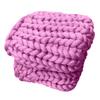 Thick Yarn Soft Warm Large Winter Bed Sofa Hand Knitted Blanket Home