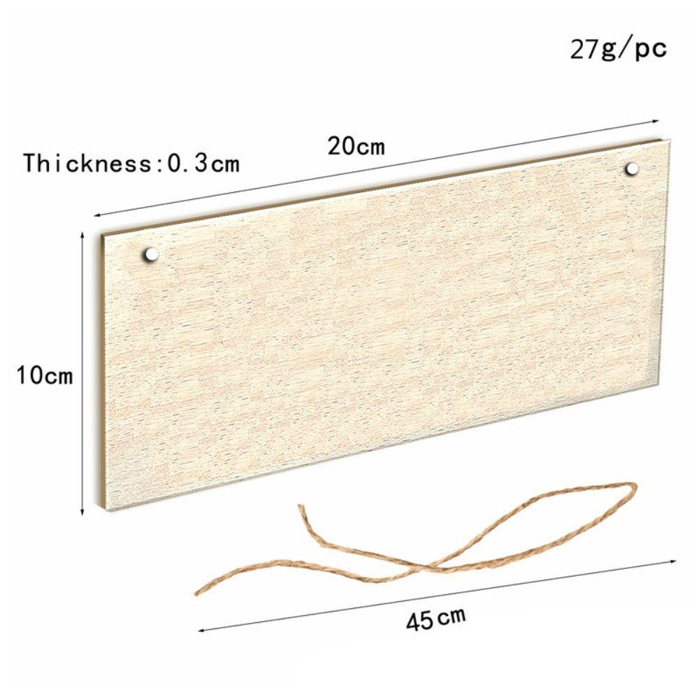 Letter Printed Garden Wooden Sign Handmade Door Hanging Decor Welcome To My Garden Sign Party