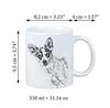 Rat Terrier, Ratting Terrier, Decker Giant - Cup with a Dog, Personalized Cup with a Print, a Classic Gift for Everyone from the Art-Dog Brand