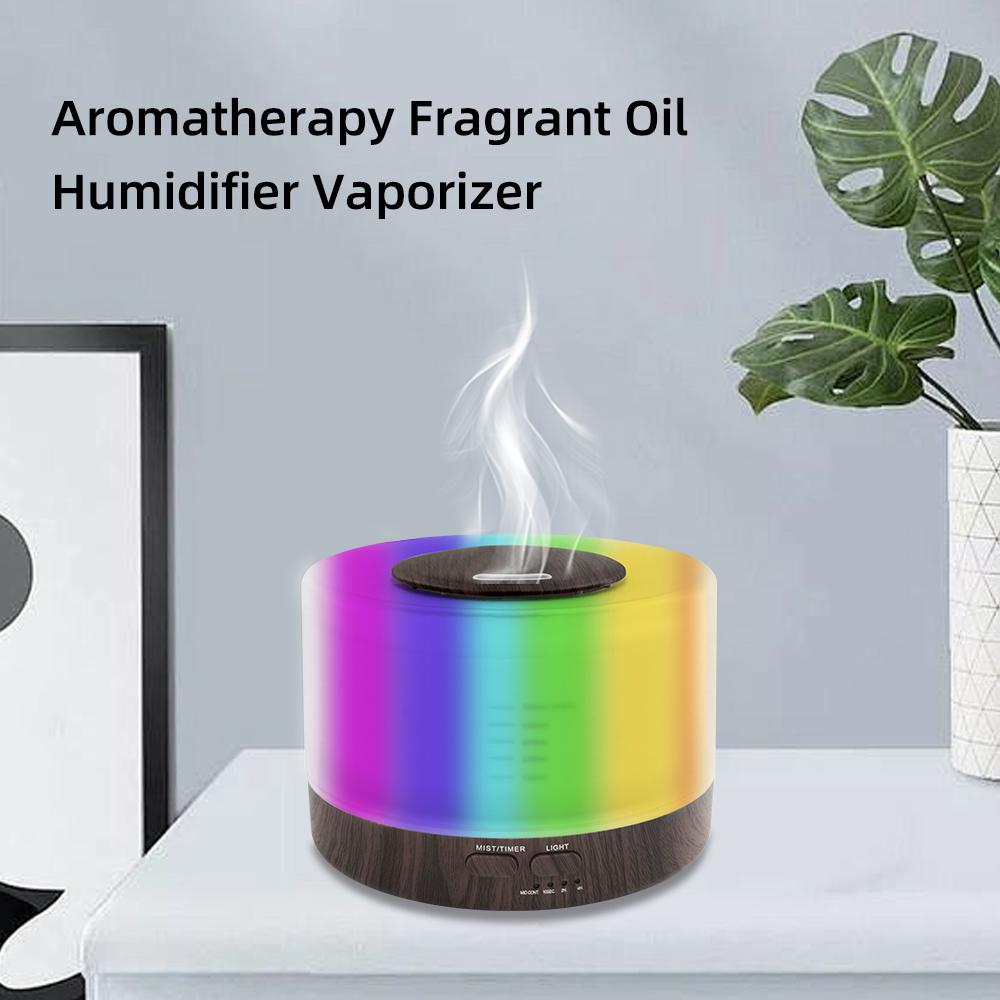 550ml Ultrasonic Diffuser with Auto Humidifying + 6 Therapeutic Oils for Home/Office
