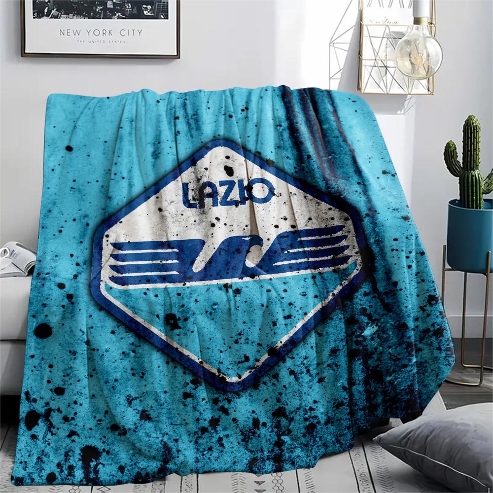 Lazio, wzór Koc flanelowy, Wysoka jakość, Wygodny na wszystkie pory roku, Wystrój domu, Ciepło i komfort, Idealny na prezenty.