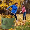 Heavy-duty Garden Leaf Storage Bag Reinforced Waterproof Canvas Storage Bag  Garden Clean-up