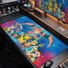 2026 New P-Pokemons Gengar Gyarados Mouse Pad Large Game XXL Pc Keyboard Desk Mat Carpet Rubber Tapis Souris HD Notbook Mousepad