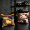Fashion Hello K-Kitty Cushion Cover Birthday Anniversary Gifts Double Sided Printed Zipper Cushion Cover Soft Skin Bedding