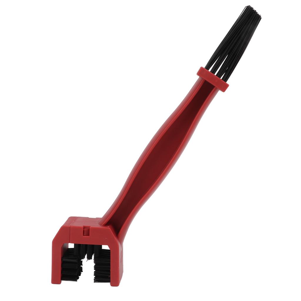 Nettoyeur de Chaîne de Vélo Moto Brosse de Nettoyage de Chaîne de Vélo Outil Accessoires de VéloRouge