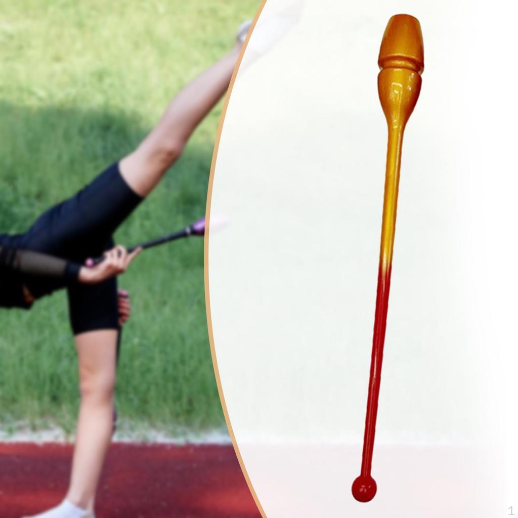 Rhythmische Sportgymnastik Requisit Einfach zu kontrollieren für Erwachsene Kinder Trainingsgerät Rhythmusstab Show