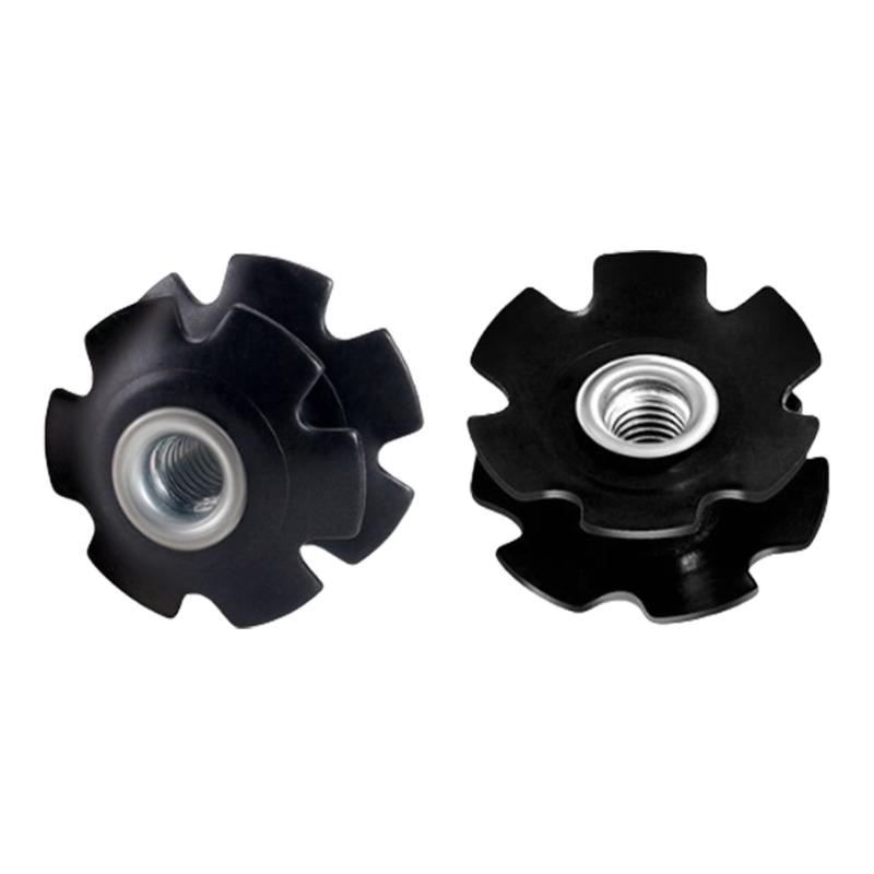 10Pcs Bicycles Headset Star Nut Mountain Bike Fangled Nut Front Fork Mount Cores Fastening Bolts Easy to Install