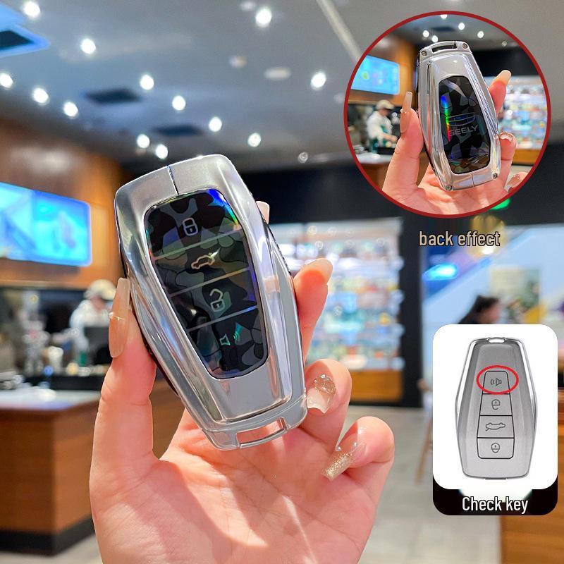 Geely Emgrand Key Case for Xingrui, L Boyue PRO, Xingyue L, L7/L6, Binyue with Metal Buckle