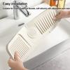 Silicone Faucet Splash Pad Splash Guard Behind Faucet Foldable Drainage Mat