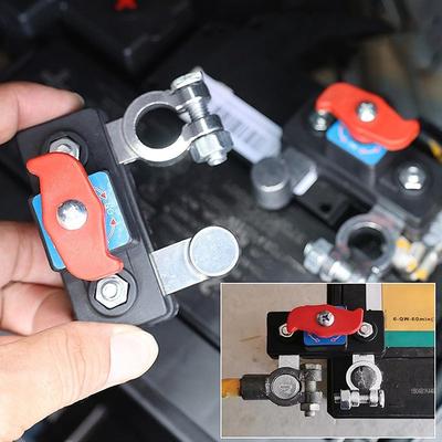 Car Battery Cut Off Switch Disconnect Isolator Cut-off Power Cutoff Switch 12V/24V for RV ATV Boat Car Truck Auto Yacht