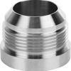 20AN Stainless Steel Weld-On Adapter for Racing Fuel or Oil Tanks