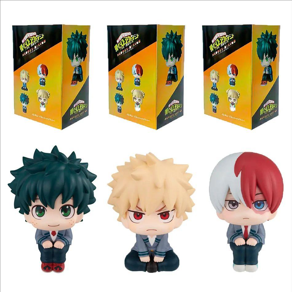 10CM Anime My Hero Academia Bakugo Katsuki Action Figure No Model Toys Kids Christmas Gift for Poseable Articulated Scale Detailed Movable Collectible