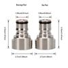 Commercial Keg to Ball Lock Keg Coupler Adapter Female Beer Thread Fit S/D/A/G Keg Coupler Kegging Homebrew