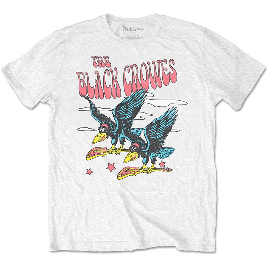 The Black Crowes- Flying Crowes - White t-shirt XXXXL