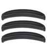 3pcs Headphone Replacement Headband Pad Soft Protein Leather Headband Cushion for W820NB W820NB Plus Black
