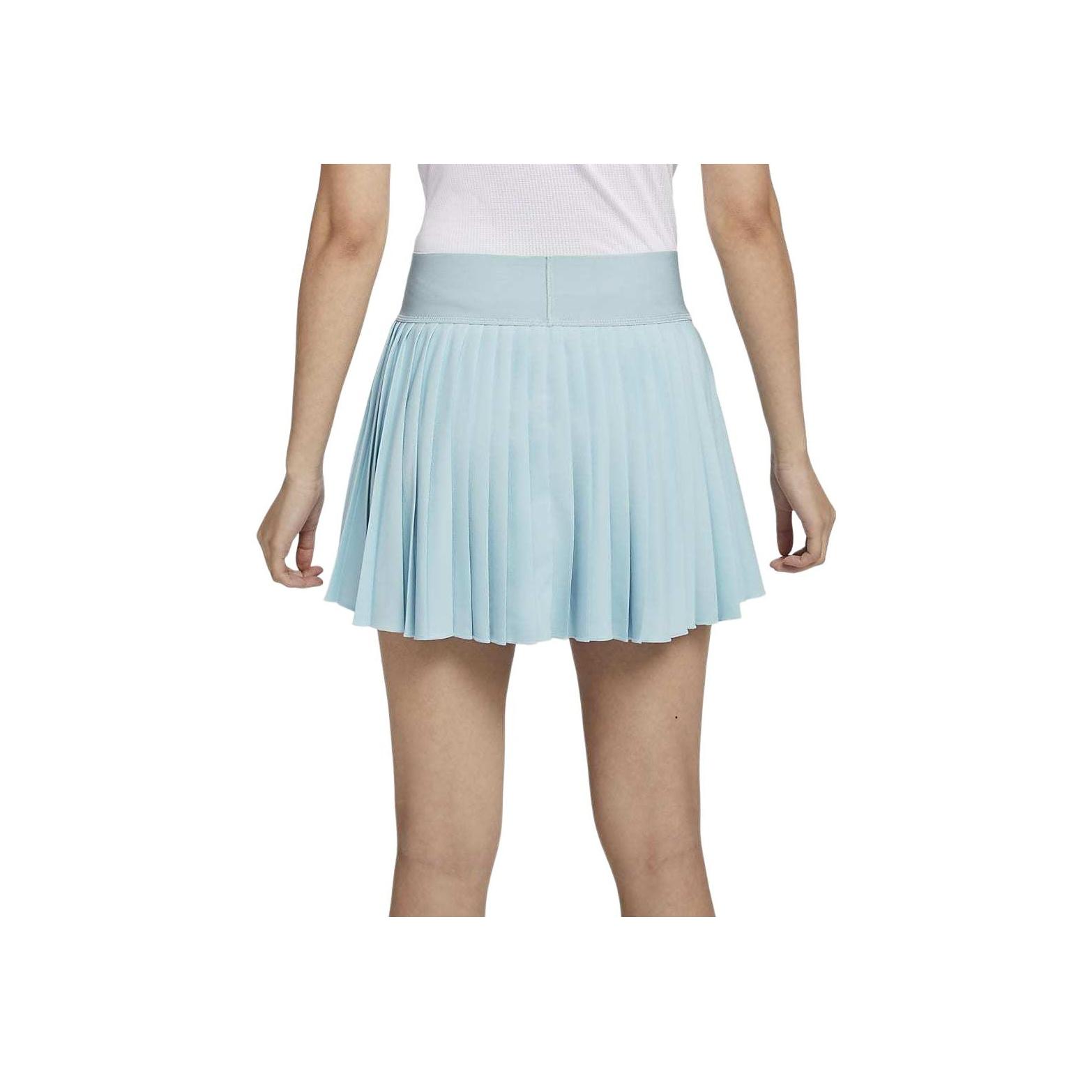

Nike Court Dri-FIT Advantage Asymmetrical Pleated Skirt Women Skirts Blue DR6850-442 L