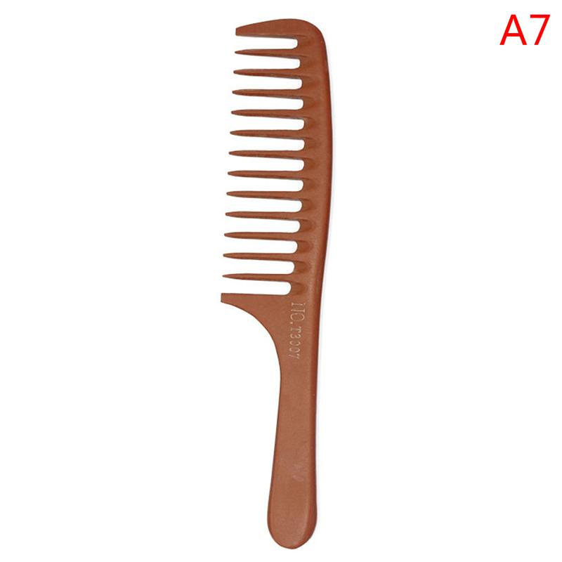 1 szt. Grzebienie drewniane Salon antystatyczny anty plątanina drewniany grzebień rozdzielający szczotka do włosów pielęgnacja włosów narzędzie do stylizacji akcesoria fryzjerskie