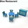 Puppenhaus-Möbel aus Holz, Miniatur-Puppenhaus, Zimmer-Set, Spielzeug, Weihnachtsgeschenk für Kinder