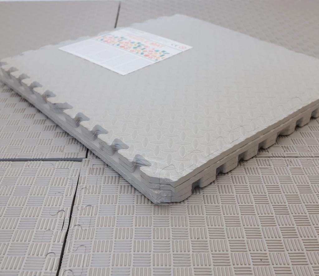 X-star Foam Mat 4 Pcs. 60x60cm - Grey