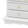 1:12 Dollhouse Miniature Bedroom Side Cabinet Dresser Furniture Accessories