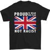 Stolz, die Flagge zu tragen, nicht rassistisch, Union Jack Herren T-Shirt 100% Baumwolle