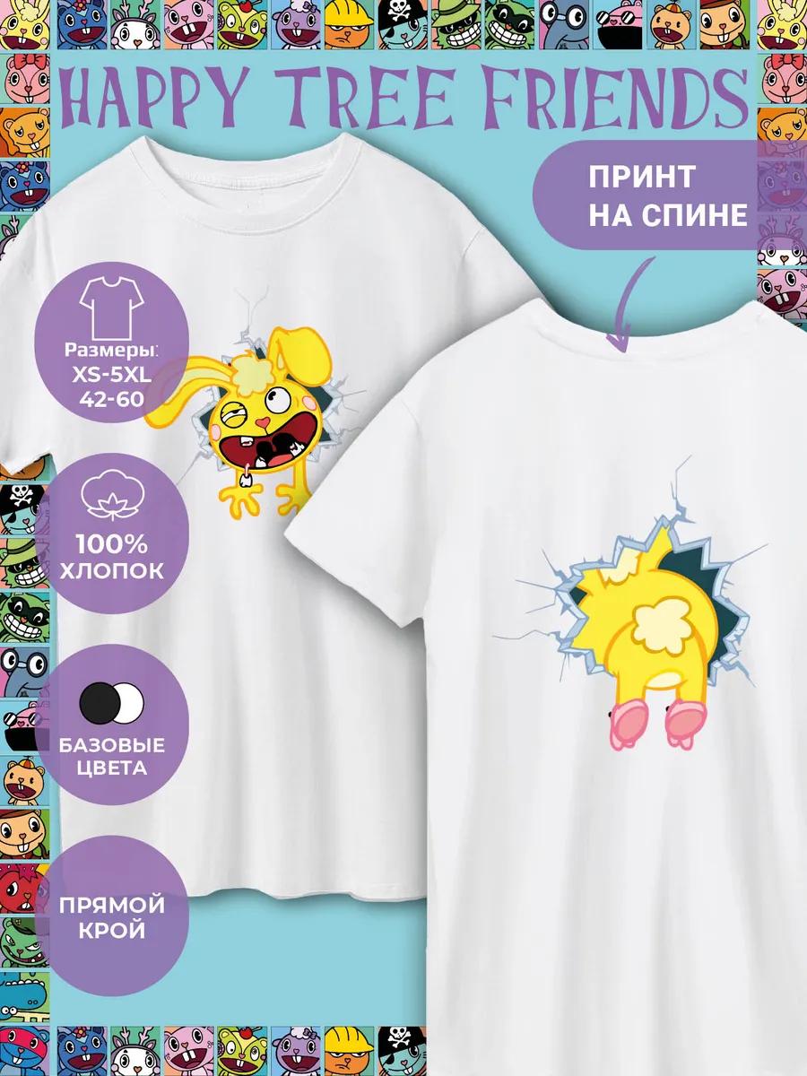 Happy Tree Friends Printed T-shirt 3XL