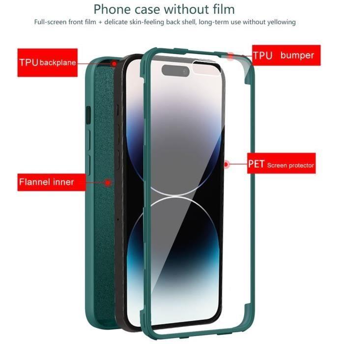 Coque - E.F.CONNECTION - pour iPhone 14 Pro - Protection Intégrale - Antichoc - Anti-Rayures