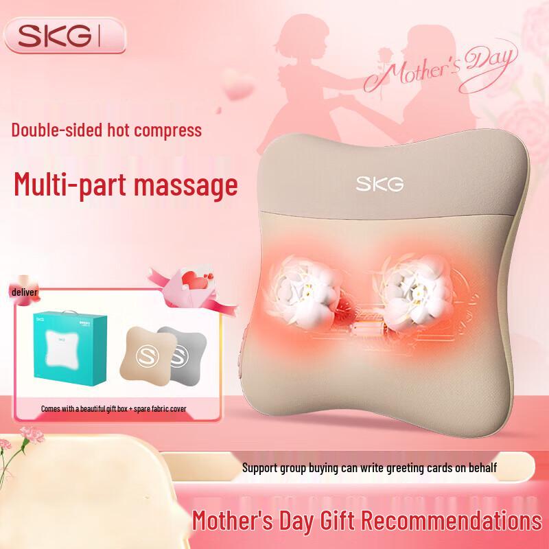 SKG V5 Heated Lumbar Massage Cushion CN plug (adapter included)