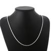 Copper Color 4mm Chain Male Twisted Rope Necklace Bracelets Fashion Women Men Copper High Quality Jewelry Set