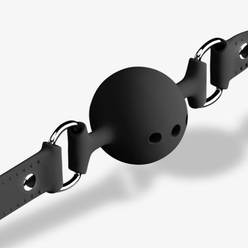 3 Sizes Soft Safety Silicone Open Mouth Gag Ball Bdsm Bondage Slave Ball Gag Erotic Sex Toys For Woman Couples Adult Sex Games
