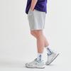 CODE I'M Authentic Logo Print Loose Fit Shorts Gray