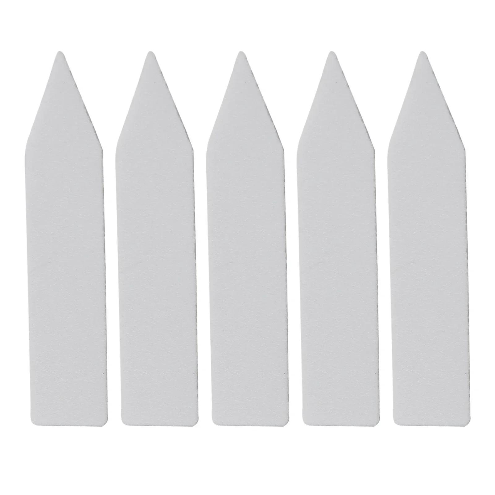100pcs Plant Labels Plant Planting Tags White 5*1cm Waterproof Gardening Classification Mark Cards Labels Plant Care Parts China Mainland