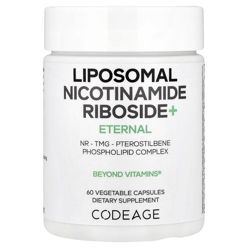 Liposomal Nicotinamide Riboside+, 60 Vegetable Capsules