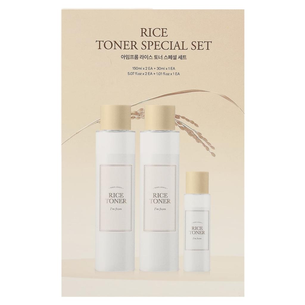 I'M From, Rice Toner Special Set, 3 pcs