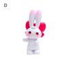 Fashion Eye-catching Decorative Non-fading Adorable Bunny Rabbit Sculpture Ornament Office Supply Statue