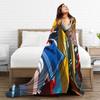 Sailor Moon Blanket  Super Soft Funny Plush Throw Blanket For Girls Boys Outdoor Flannel Bedspread Bed Cover