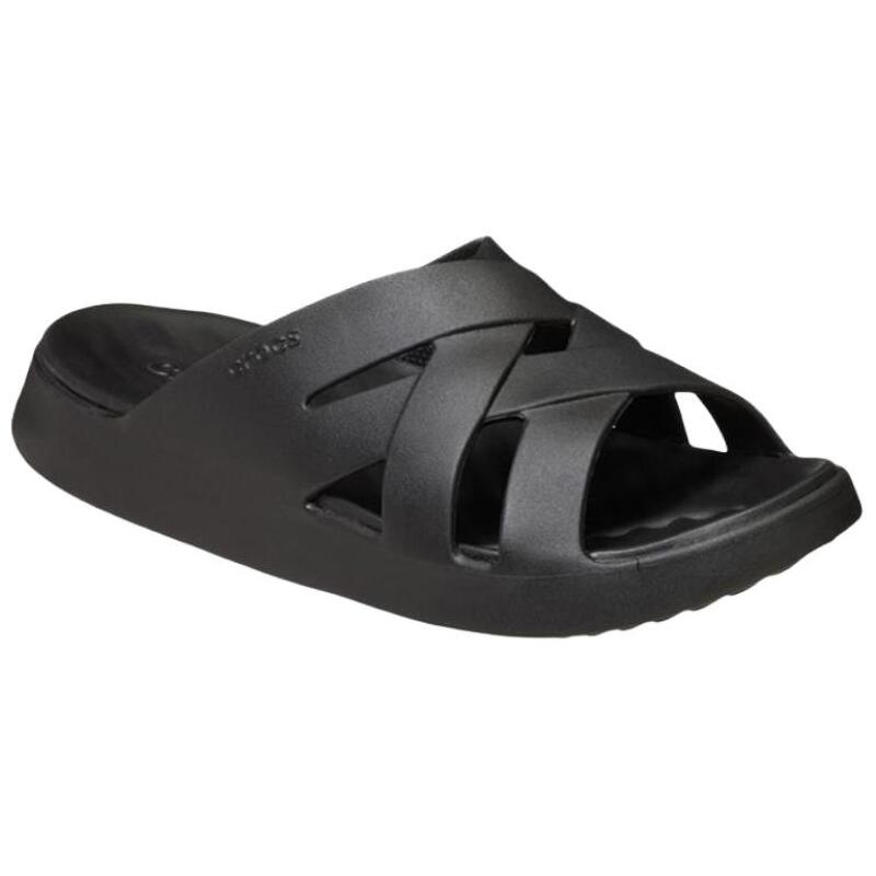 Crocs Mousse Stylish and Versatile Comfortable EVA Non-Slip Slippers Women's Black